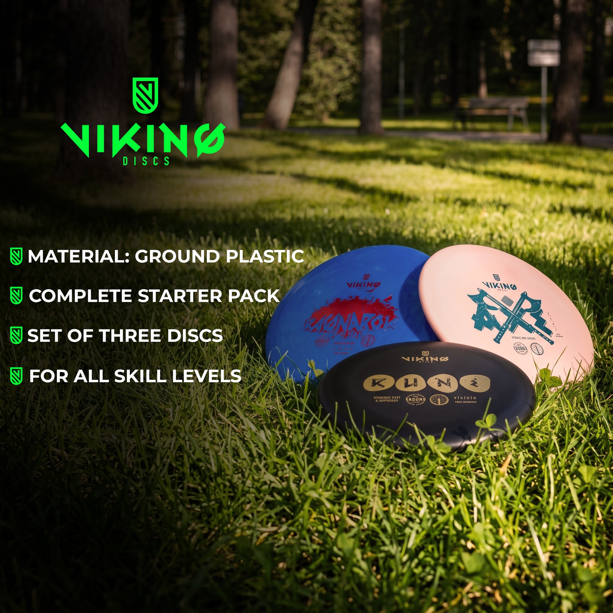 Viking Discs 3 disc bundle