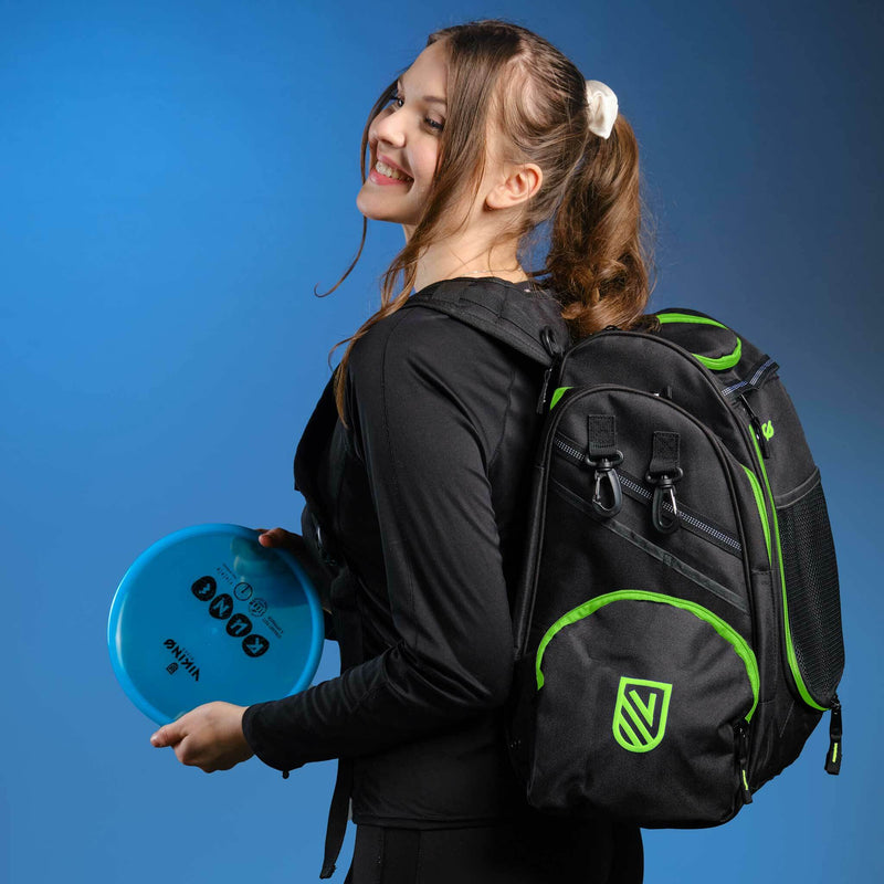 Viking Discs Rucksack Pro Black/Lime