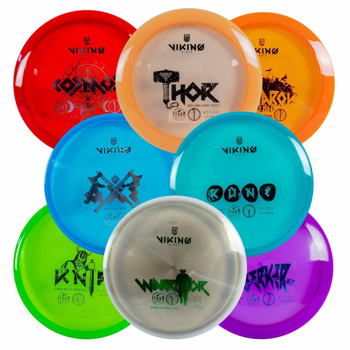 Viking Discs Storm Set - 8 discs