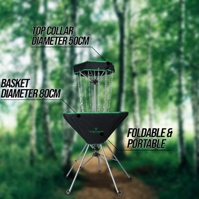 Viking Discs Raid portable disc golf basket