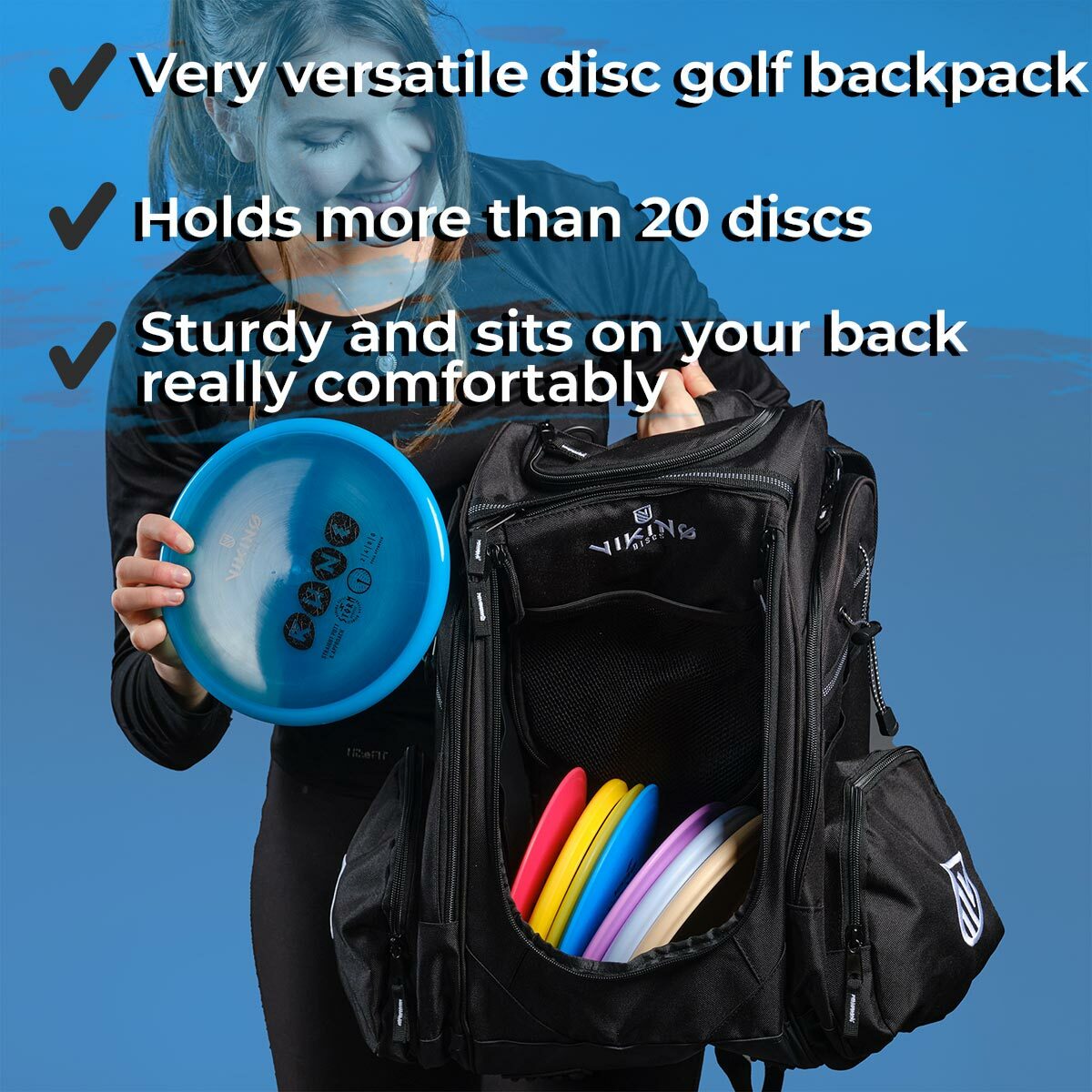 wikinger wanderrucksack Viking Discs Rucksack Pro - 79,90 EUR