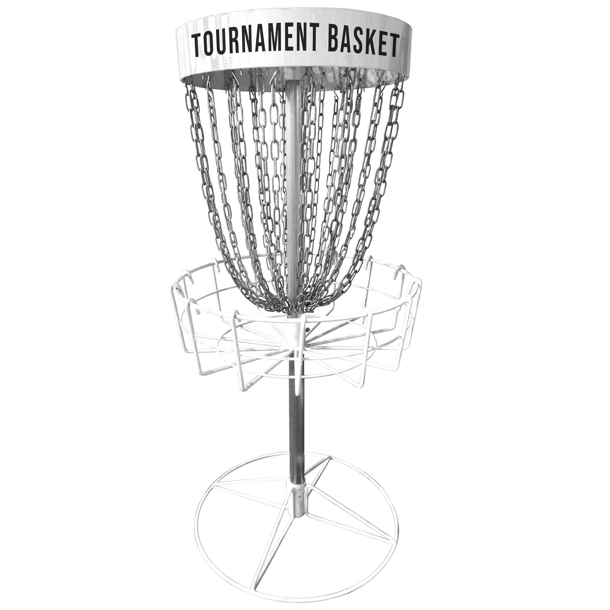 Viking Discs Tournament Basket Disc Golf Basket with Ground Sleeve