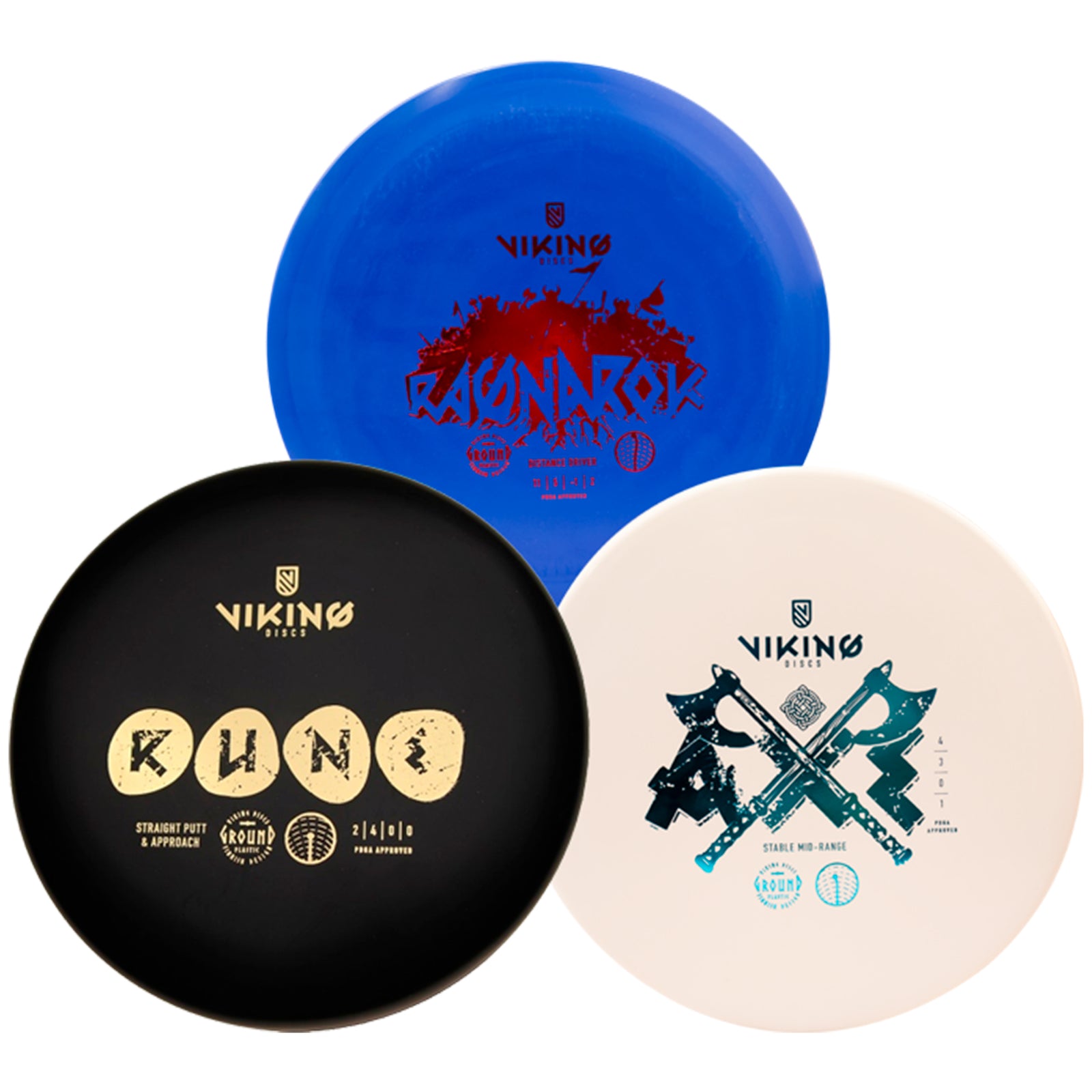 Viking Discs 3 disc bundle