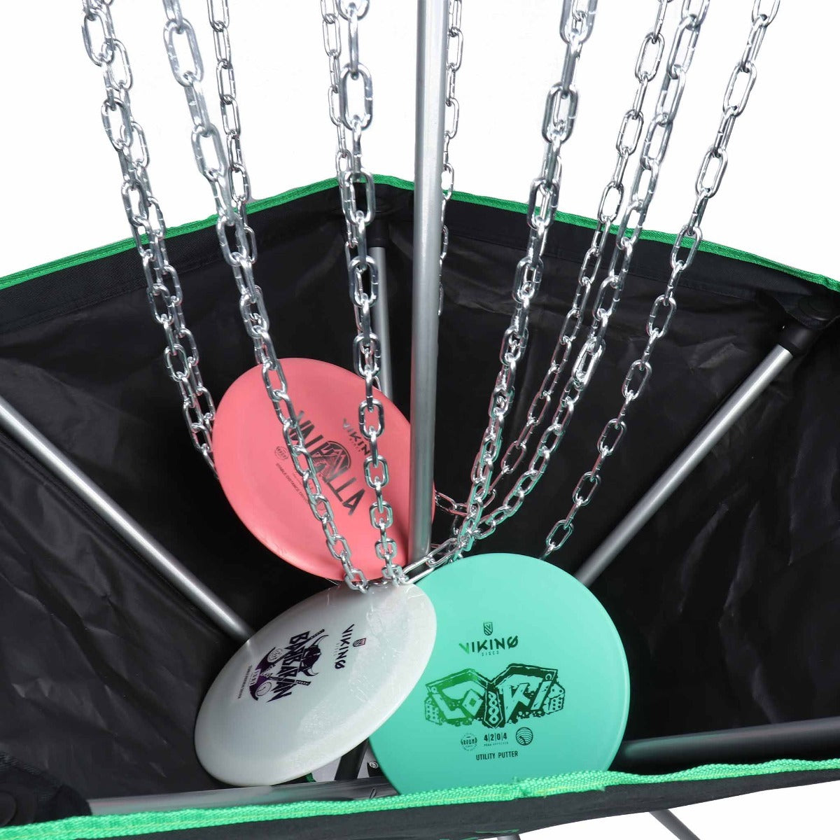 Viking Discs Raid portable disc golf basket